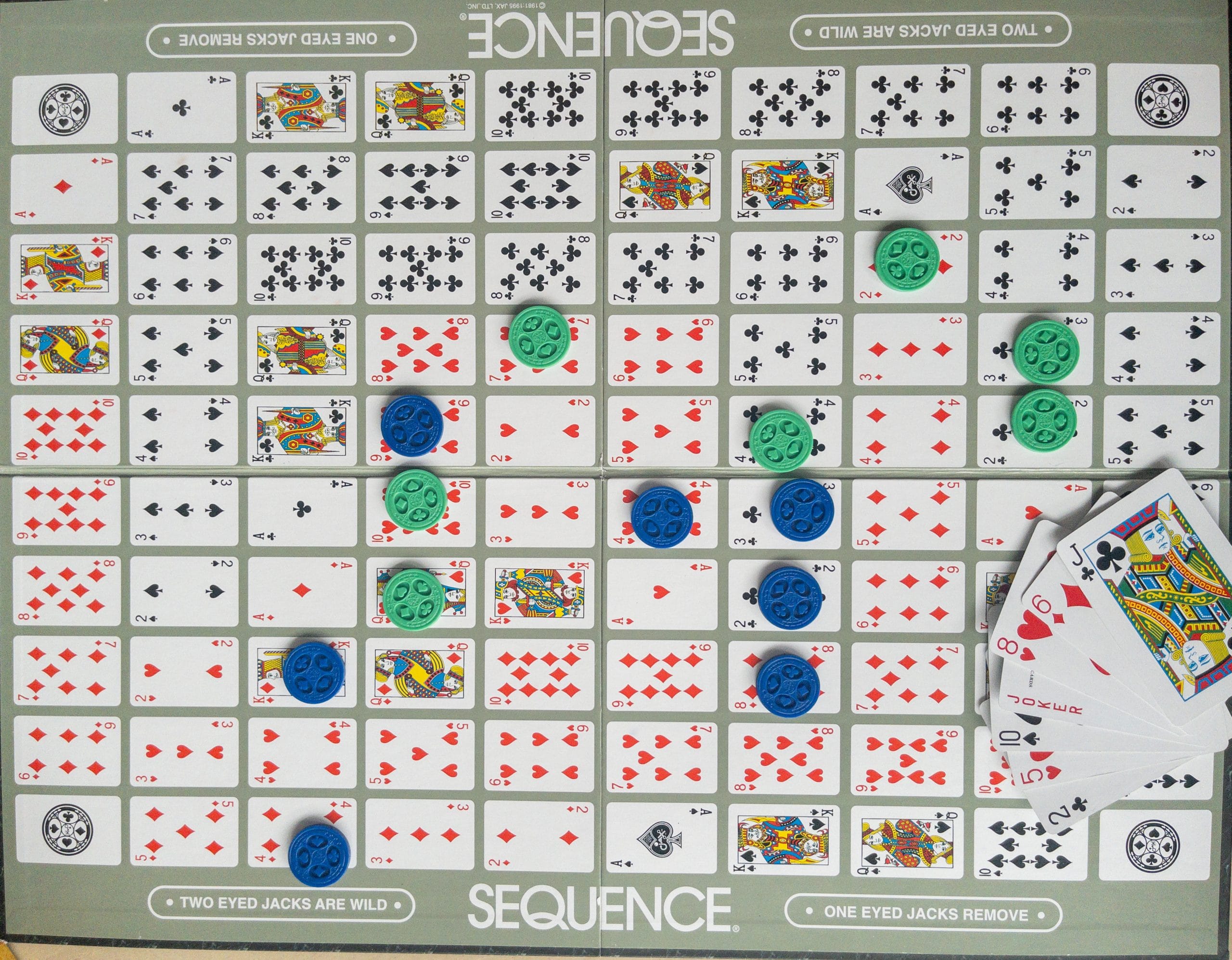 sequence board game
