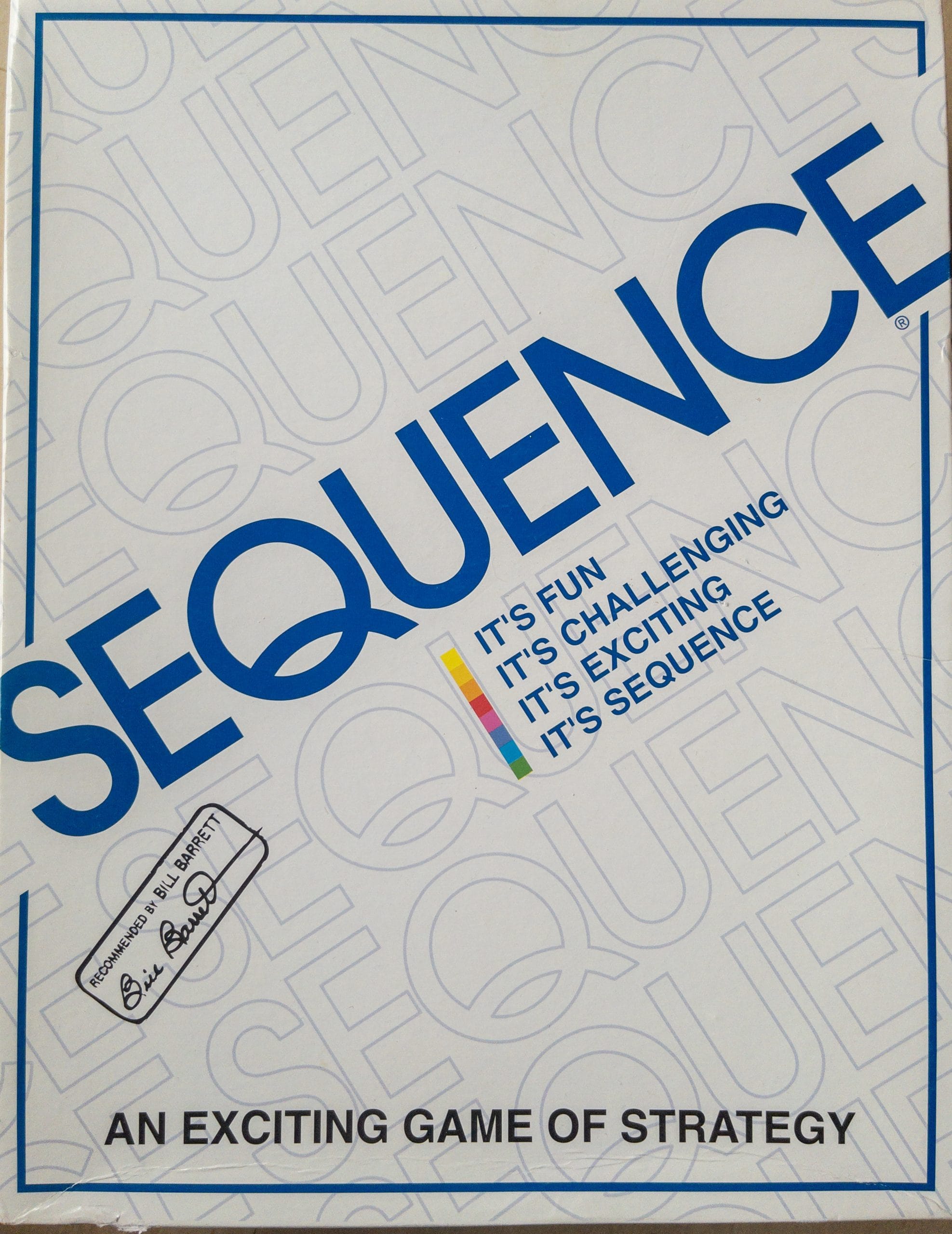 sequence board card game