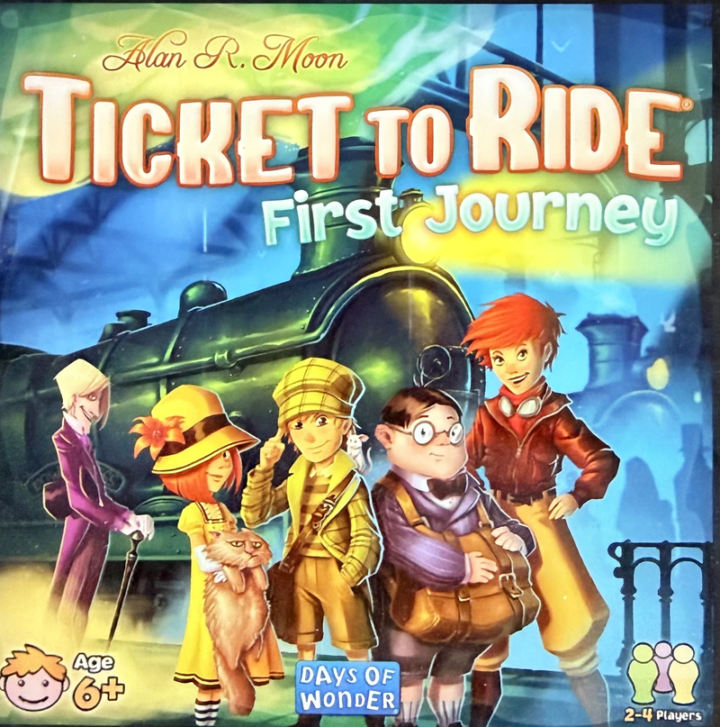 Ticket To Ride Best Board Games for 6-9 year olds