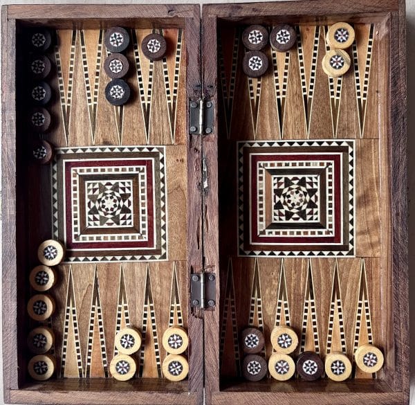Backgammon , classic board game