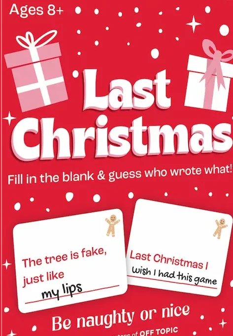 Last Christmas, Christmas Themed Board Games