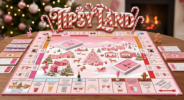 Tipsy Land, Christmas Themed Board Games