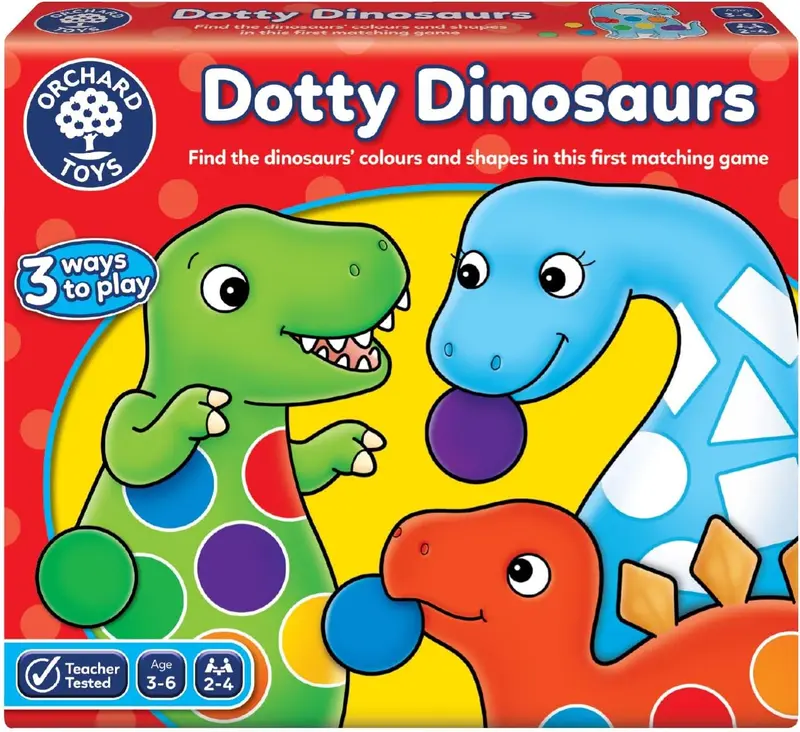 Dotty Dinosaur, Games for 3 year olds