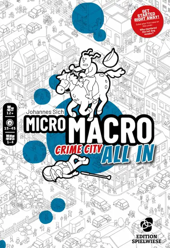 Micro Macro All in Crime City Solo Board Games