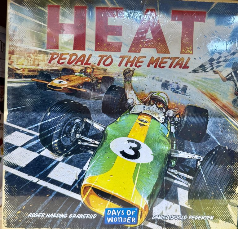 heat pedal to the metal board game