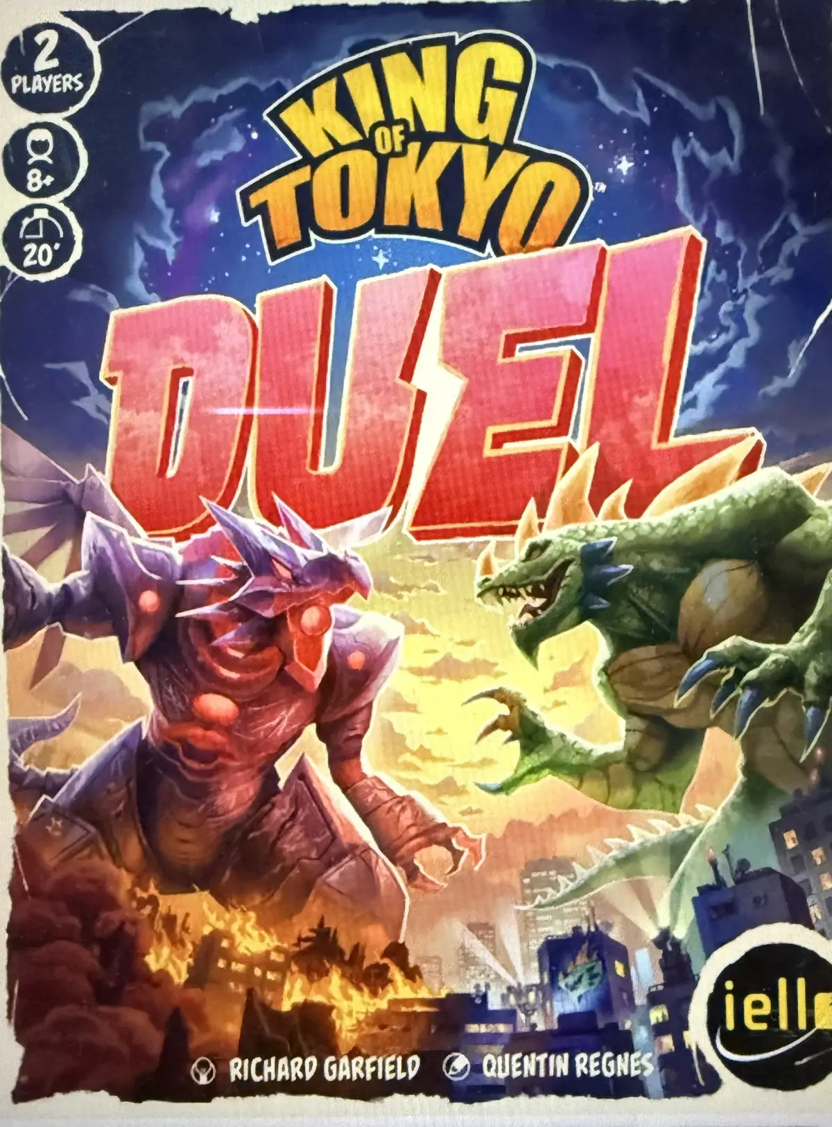 King of Tokyo Duel - 2 player games