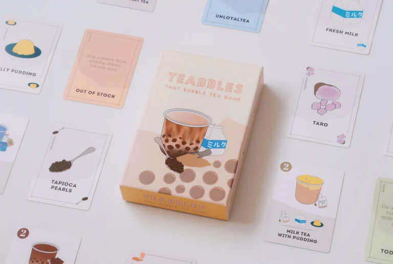 Teabbles card Games Action Card