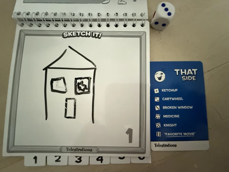 Telestration Drawing Board Games