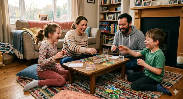 fast paced card games for families
