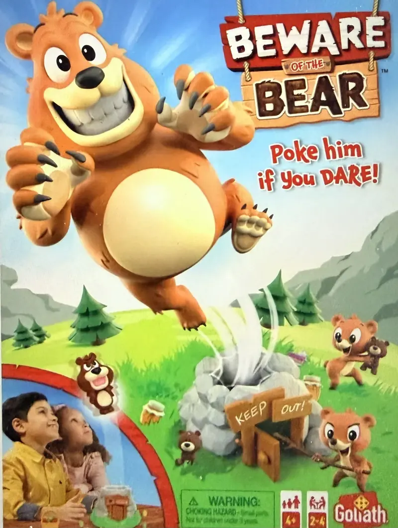 Best Camping Board Games - Beware of the Bear