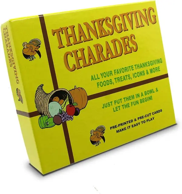 Thanksgiving Charades, Best Thanksgiving Games to Play