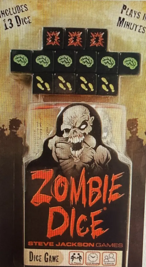 Zombie Dice Game - Easy Dice Games for Families