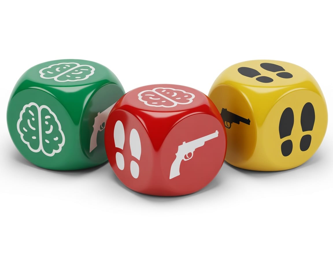 How to play zombie dice, dice game.
