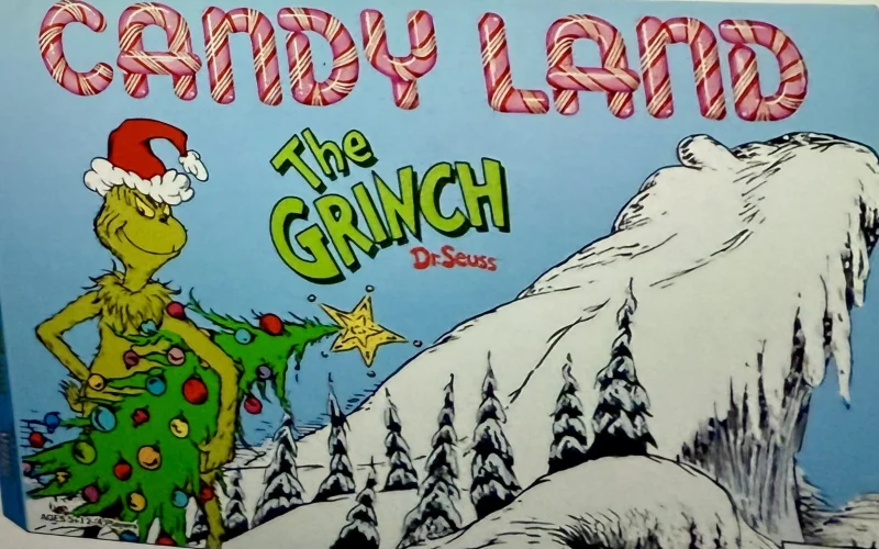 Candy Land The Grinch Board Game - Christmas Themed Board Games