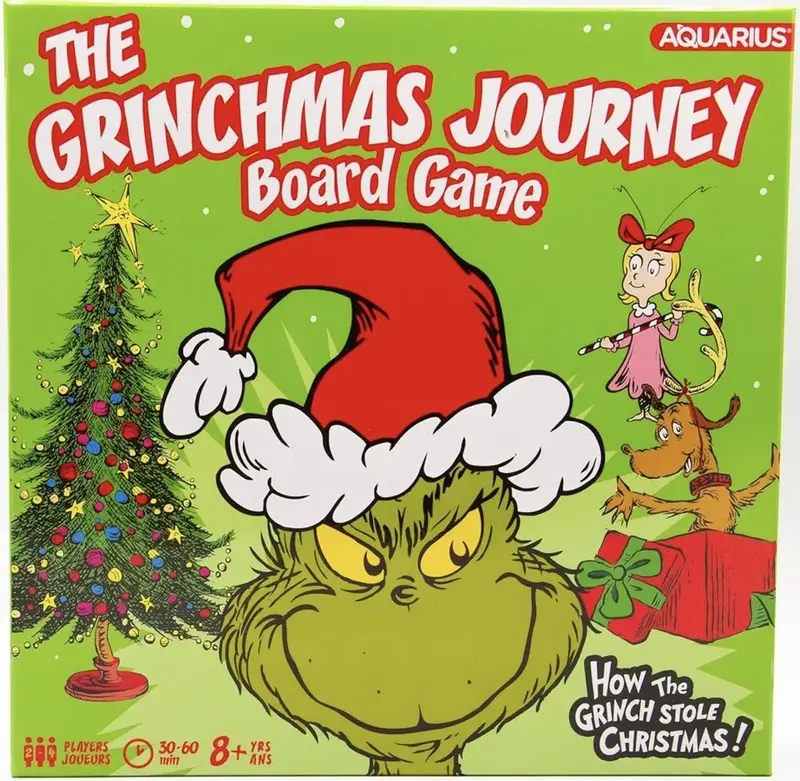 The Grinchmas Journey Board Game - Christmas Themed Board Games