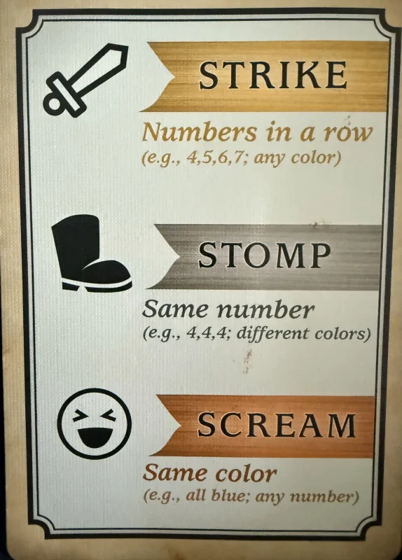 How to play dragonwood. Reference Card
