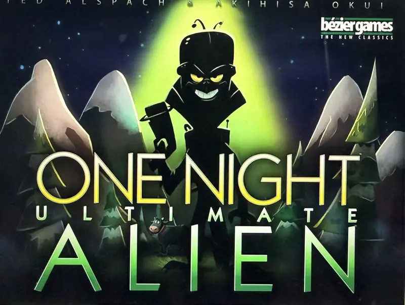 One Night Ultimate Alien Quick Social Deduction Games