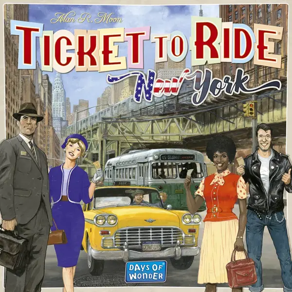 Ticket To Ride New York Best 3 Player Games
