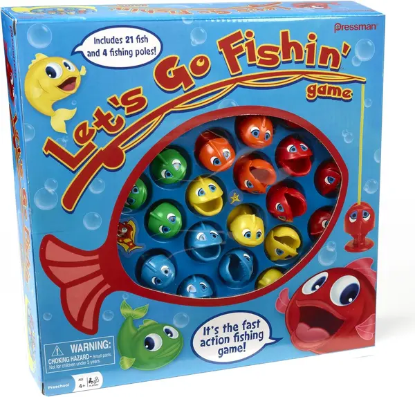 Let's Go Fishin, Best games for preschoolers that support fine motor skills and hand-eye coordination