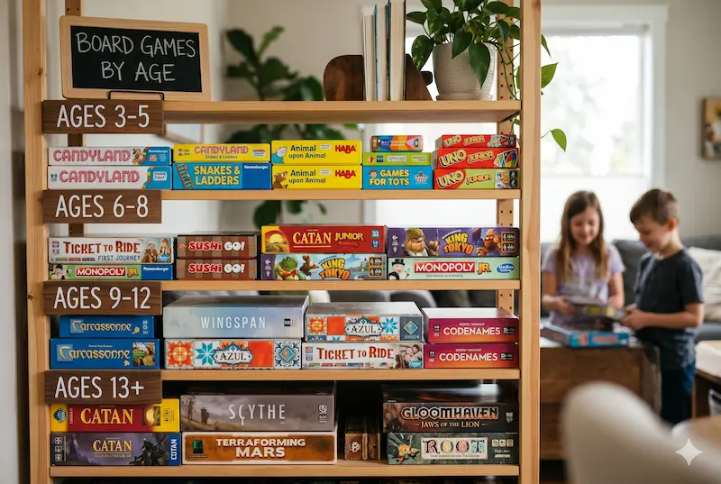 Board Games By Age Quick Board Games for Families