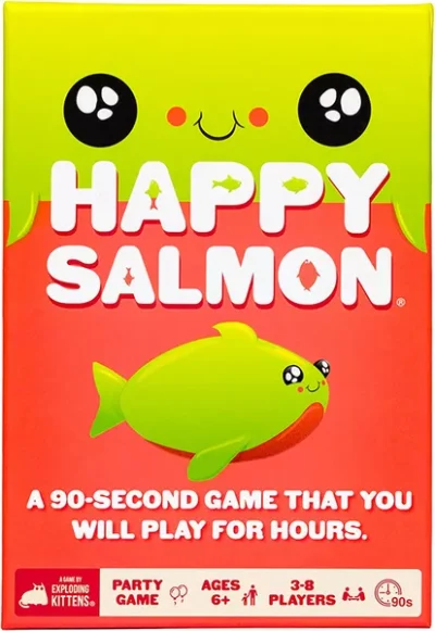 Happy Salmon 5 Minute Board Games for Families