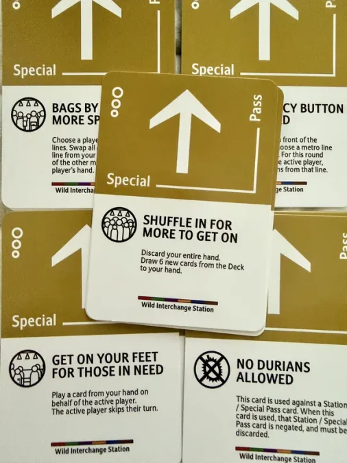 how to play next station special cards